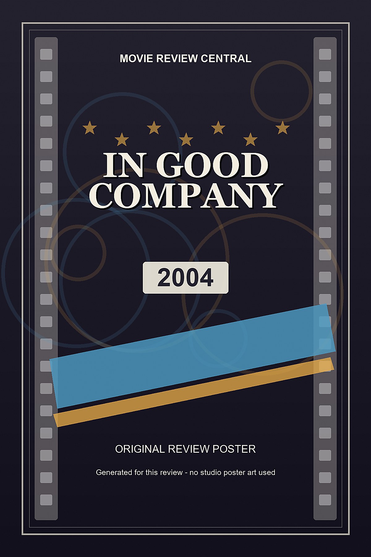 In Good Company (2004) - original review poster In Good Company (2004) - original review poster