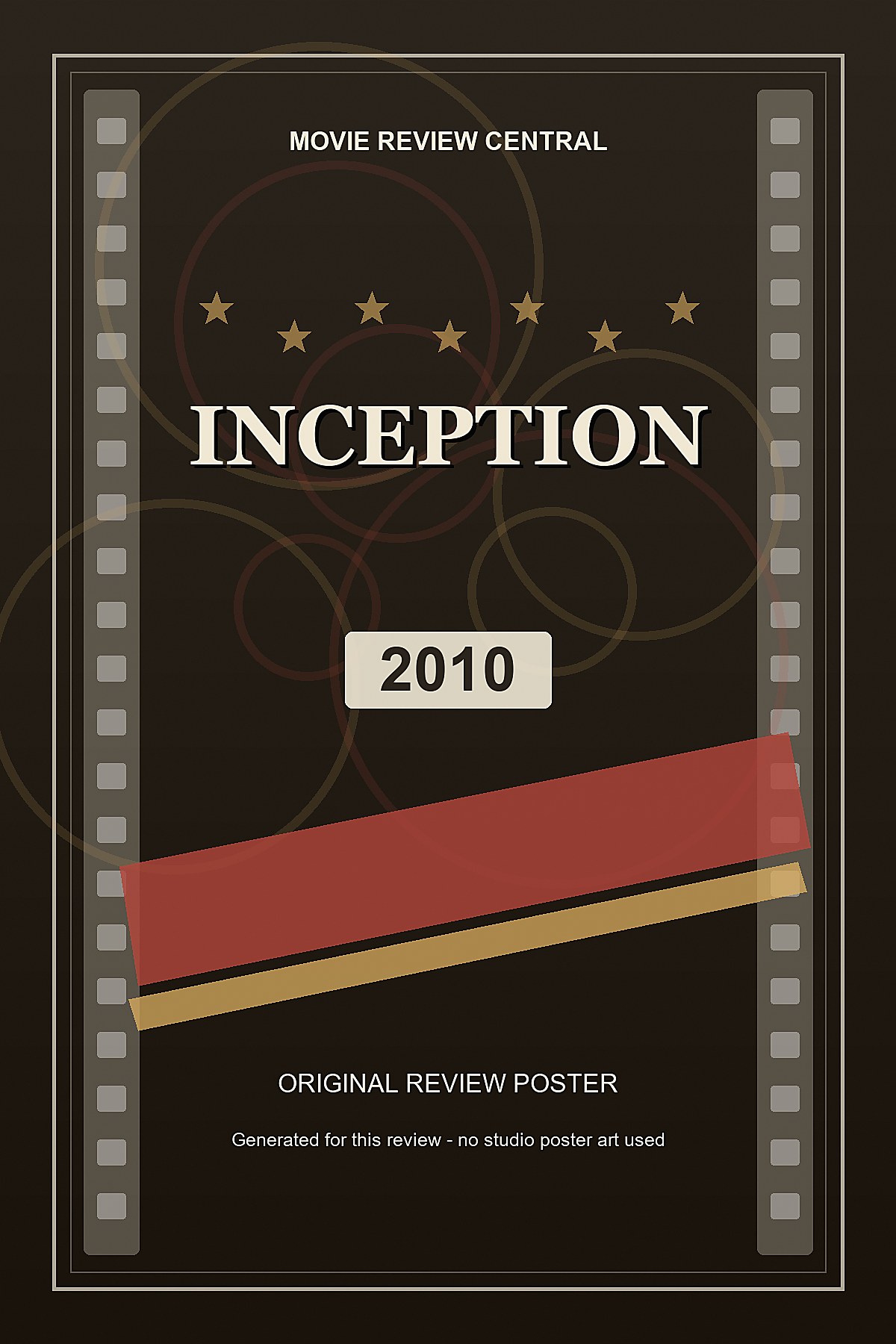 Inception (2010) - original review poster Inception (2010) - original review poster