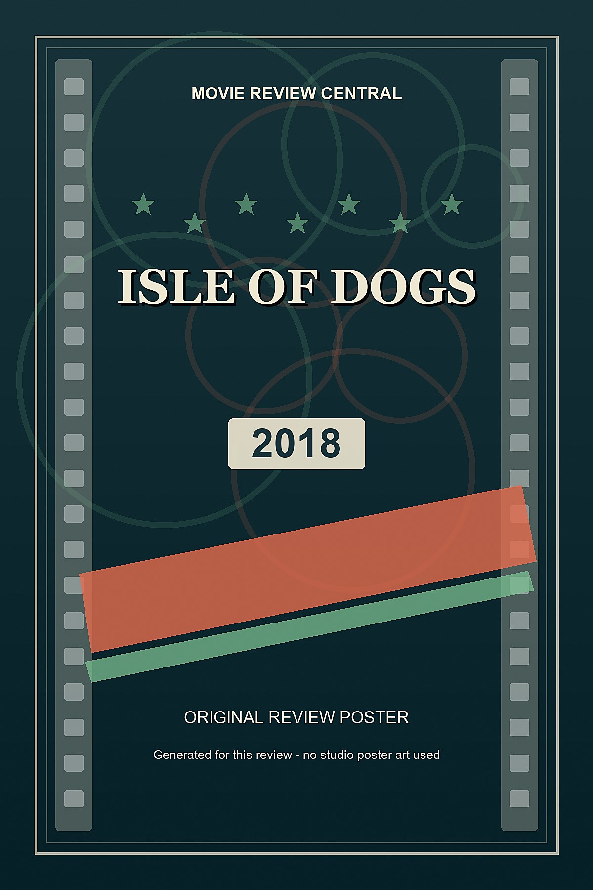 Isle of Dogs (2018) - original review poster