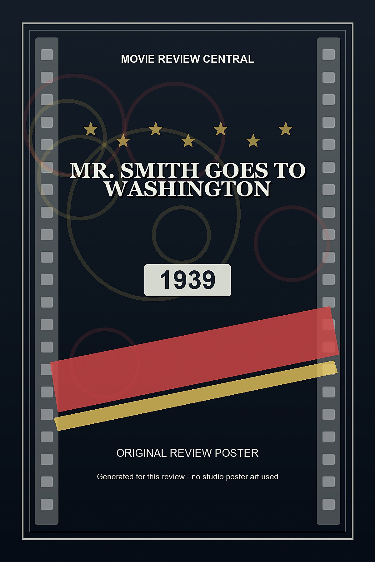 Mr. Smith Goes to Washington (1939) - original review poster Mr. Smith Goes to Washington (1939) - original review poster