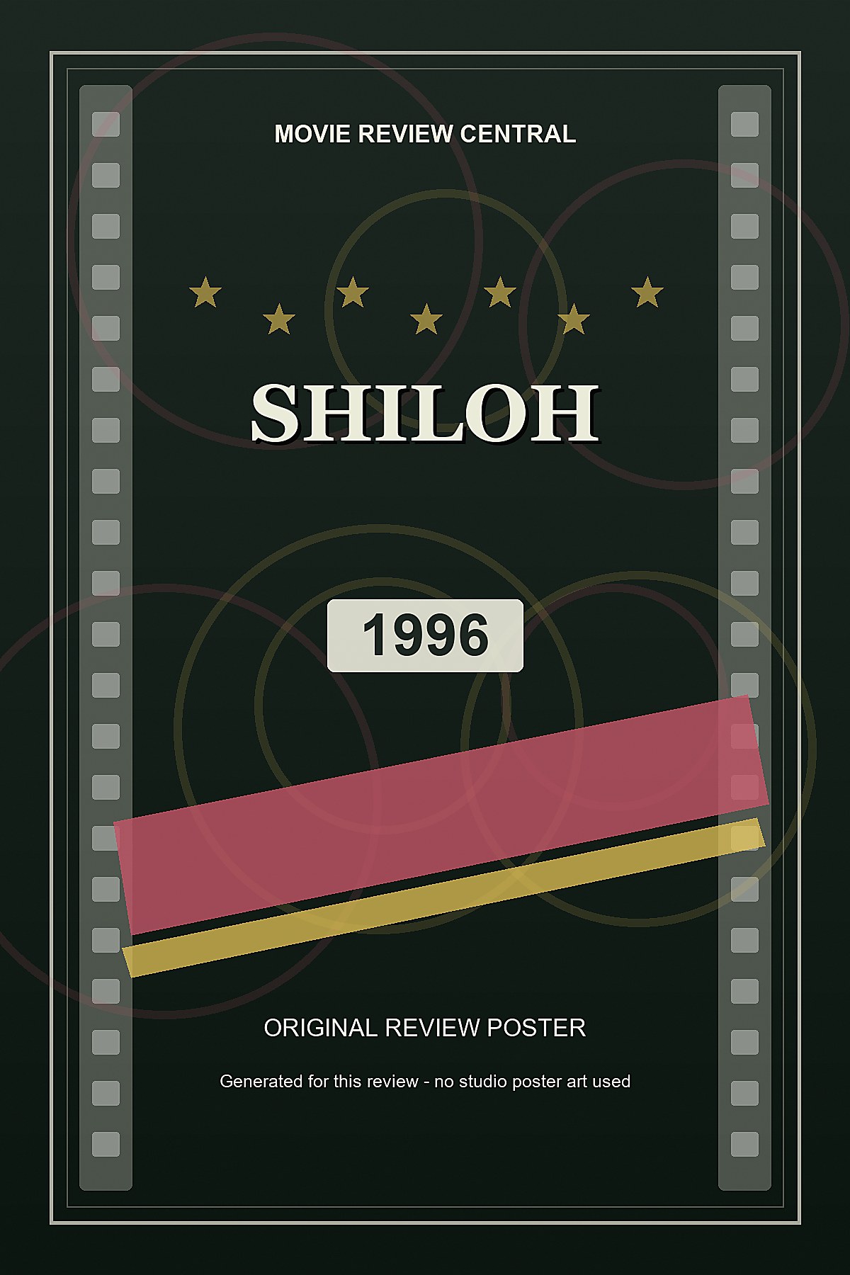 Shiloh (1996) - original review poster Shiloh (1996) - original review poster