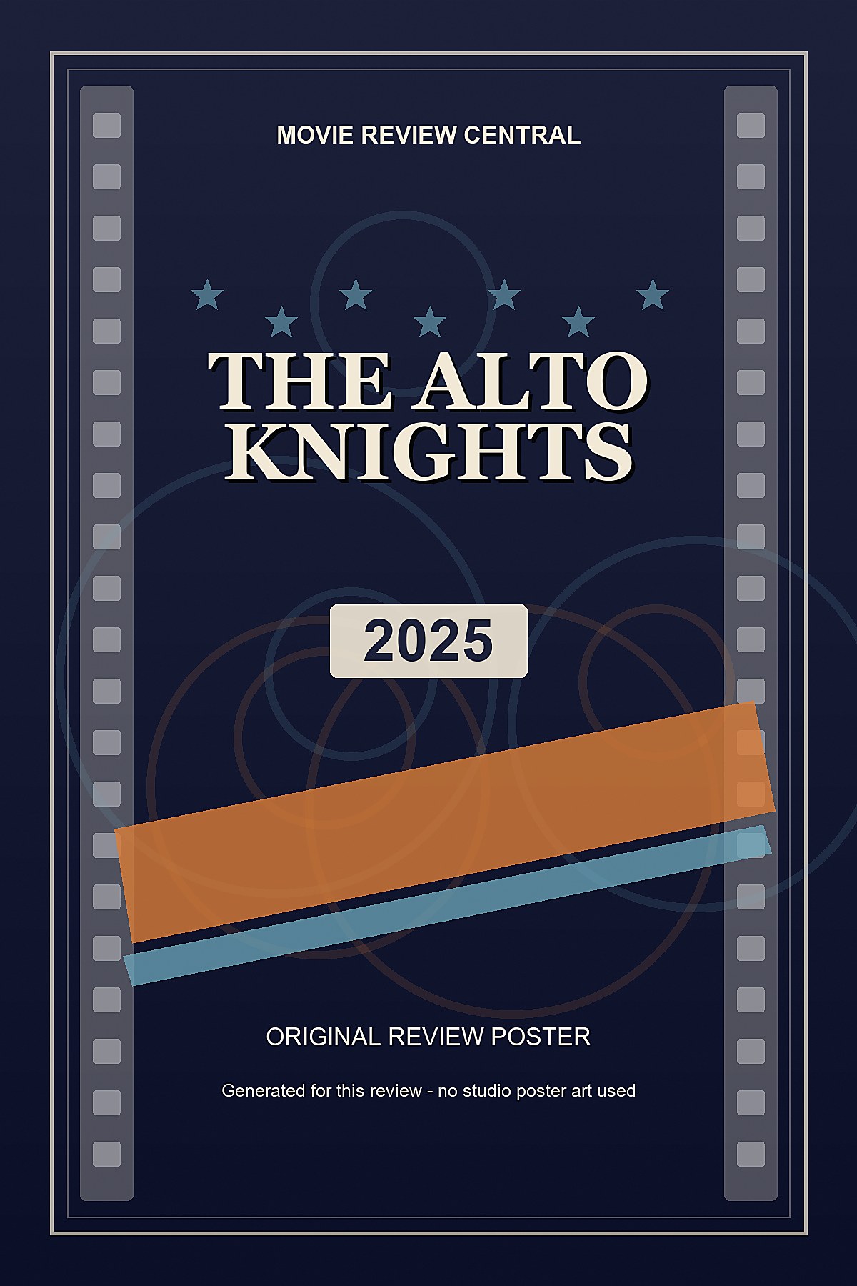 The Alto Knights (2025) - original review poster The Alto Knights (2025) - original review poster
