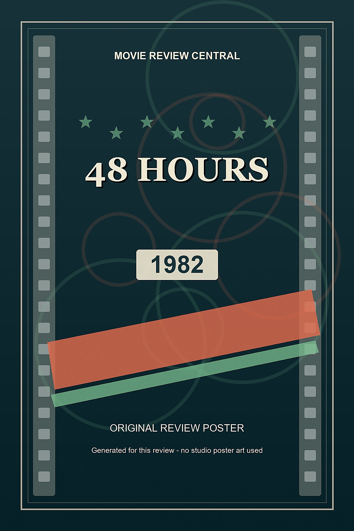48 Hours (1982) - original review poster 48 Hours (1982) - original review poster