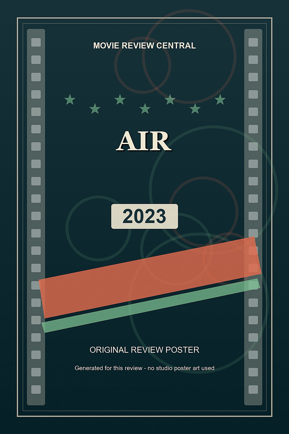 Air (2023) - original review poster Air (2023) - original review poster