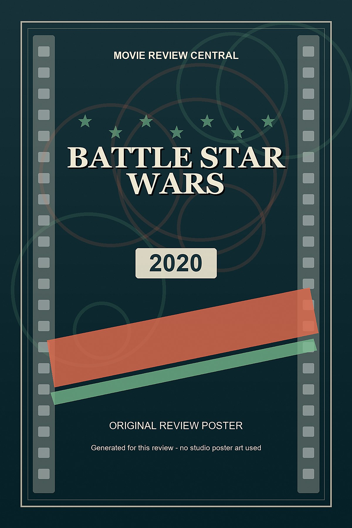 Battle Star Wars (2020) - original review poster Battle Star Wars (2020) - original review poster