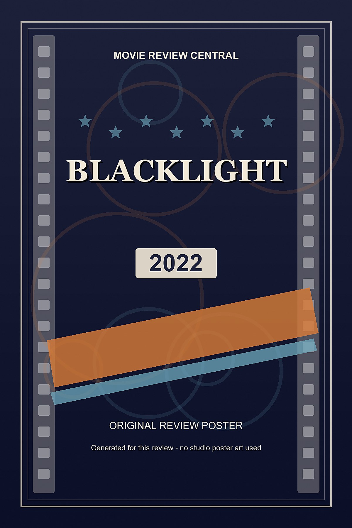 Blacklight (2022) - original review poster