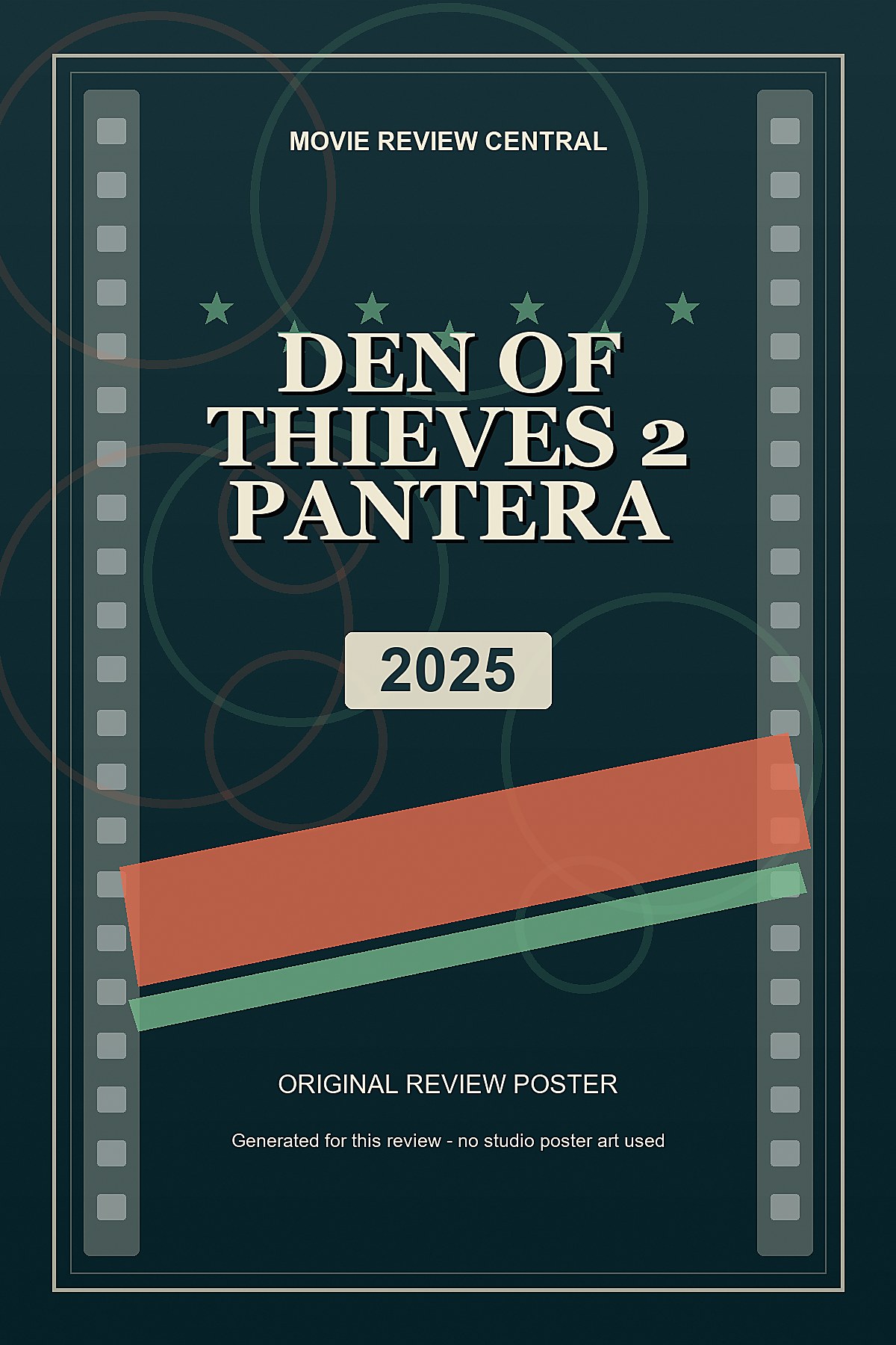Den of Thieves 2: Pantera (2025) - original review poster Den of Thieves 2: Pantera (2025) - original review poster