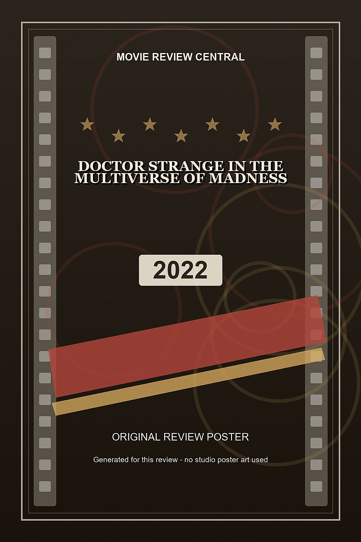 Doctor Strange in the Multiverse of Madness (2022) - original review poster Doctor Strange in the Multiverse of Madness (2022) - original review poster