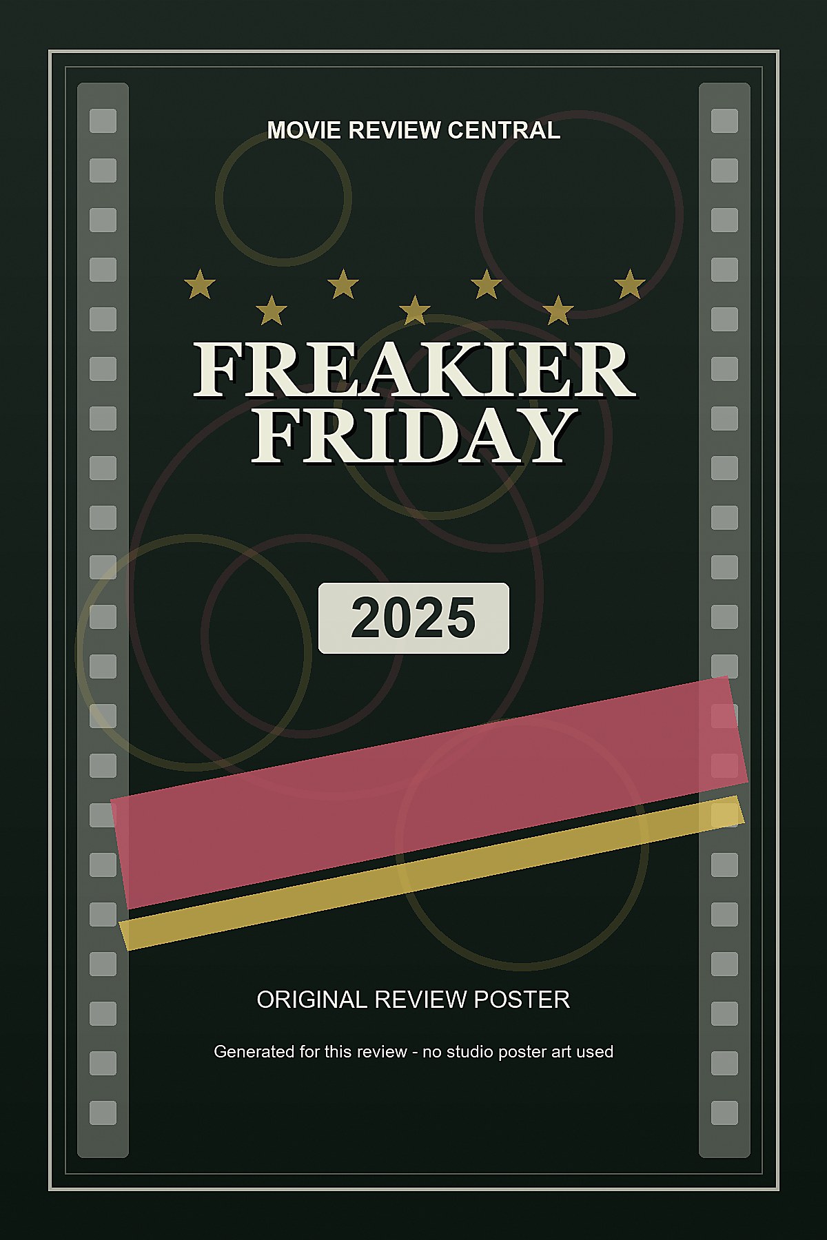 Freakier Friday (2025) - original review poster Freakier Friday (2025) - original review poster