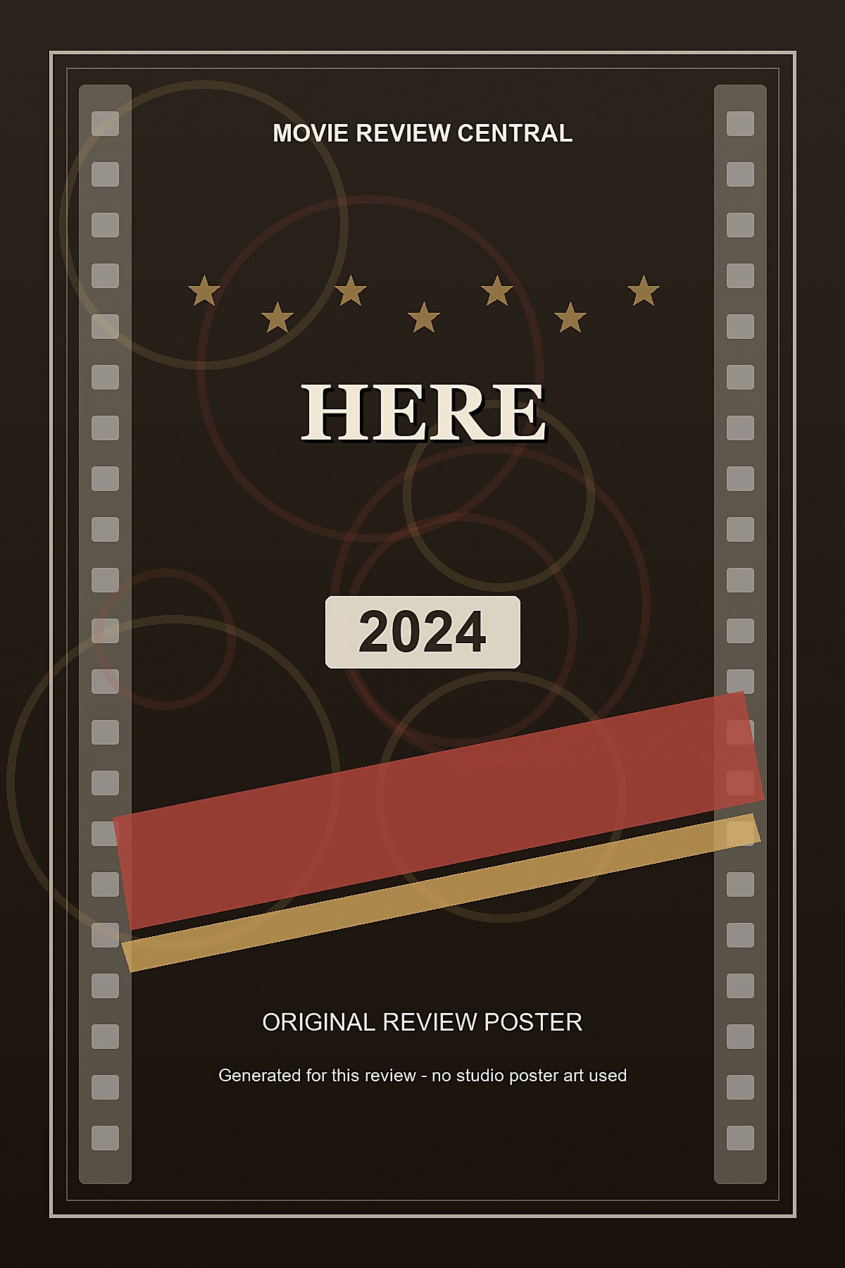 Here (2024) - original review poster