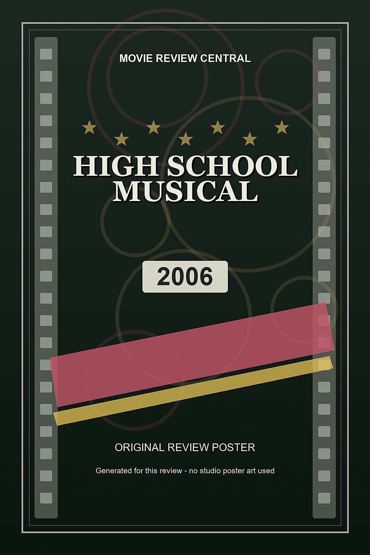 High School Musical (2006) - original review poster High School Musical (2006) - original review poster