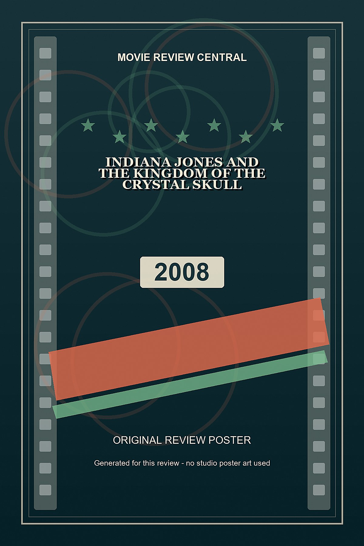 Indiana Jones and the Kingdom of the Crystal Skull (2008) - original review poster Indiana Jones and the Kingdom of the Crystal Skull (2008) - original review poster