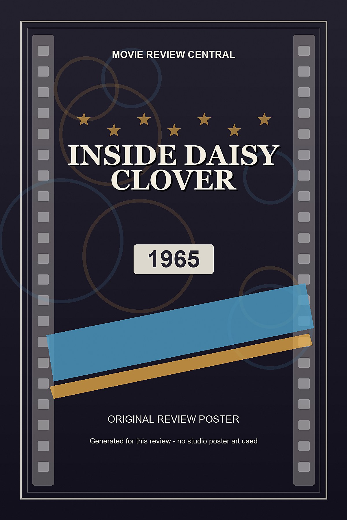Inside Daisy Clover (1965) - original review poster Inside Daisy Clover (1965) - original review poster