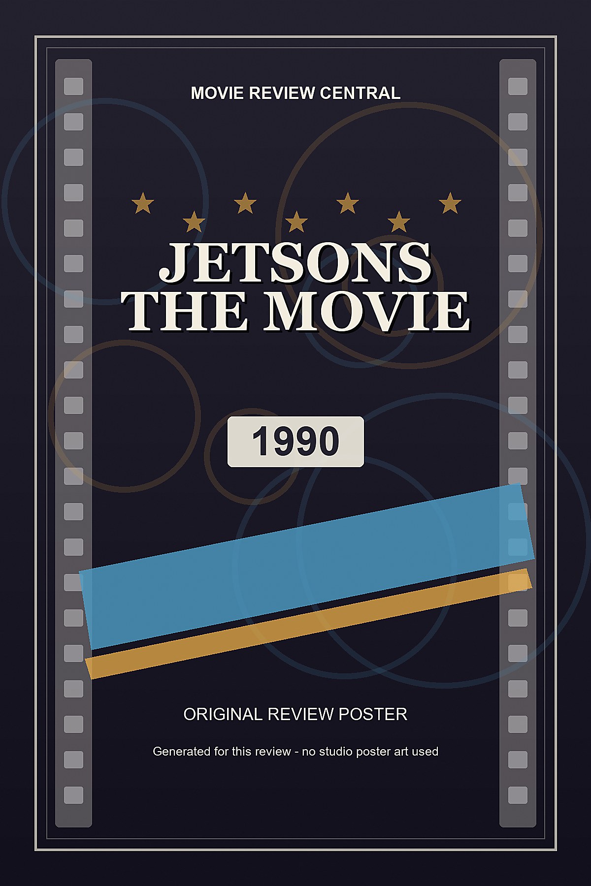Jetsons: The Movie (1990) - original review poster Jetsons: The Movie (1990) - original review poster