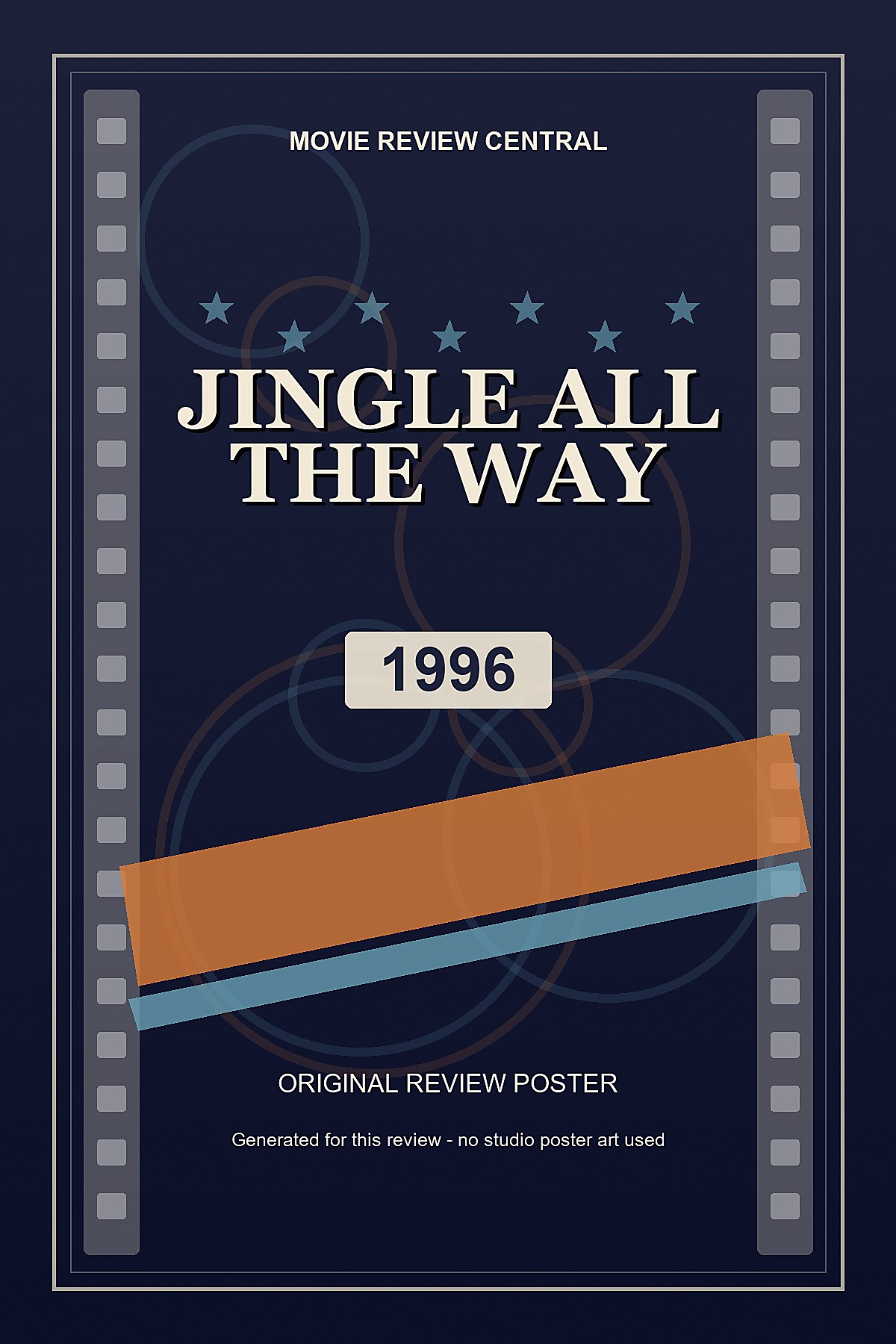 Jingle All the Way (1996) - original review poster Jingle All the Way (1996) - original review poster