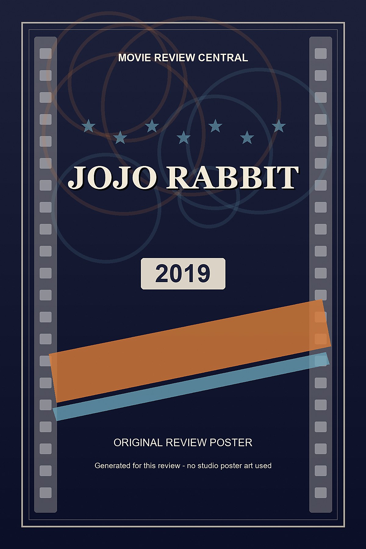 Jojo Rabbit (2019) - original review poster Jojo Rabbit (2019) - original review poster
