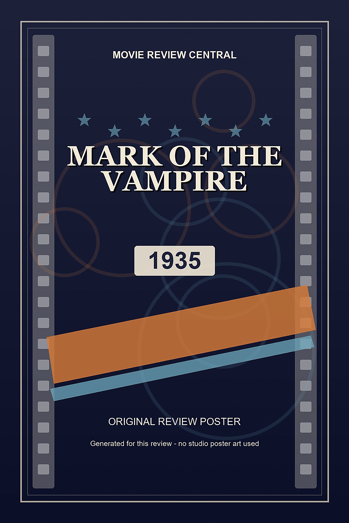 Mark of the Vampire (1935) - original review poster Mark of the Vampire (1935) - original review poster
