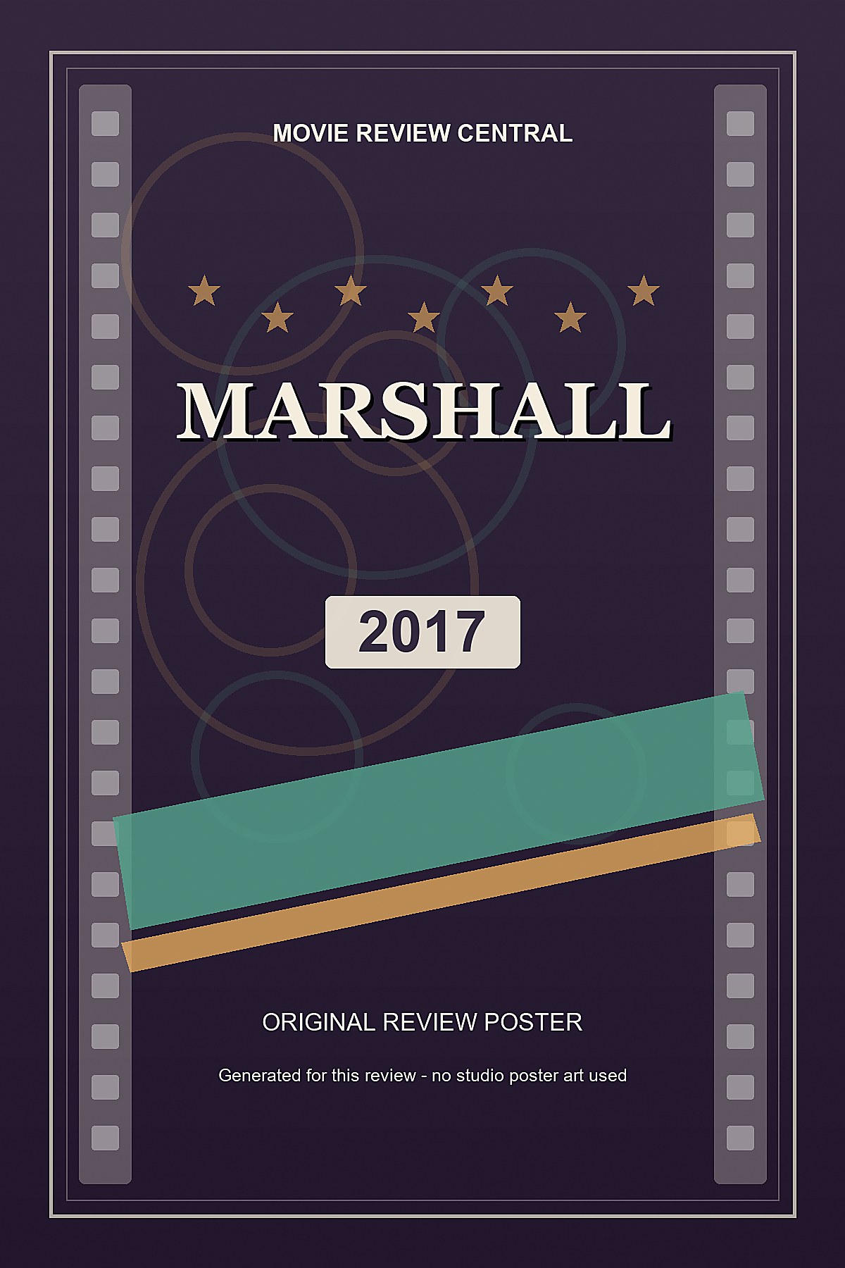 Marshall (2017) - original review poster