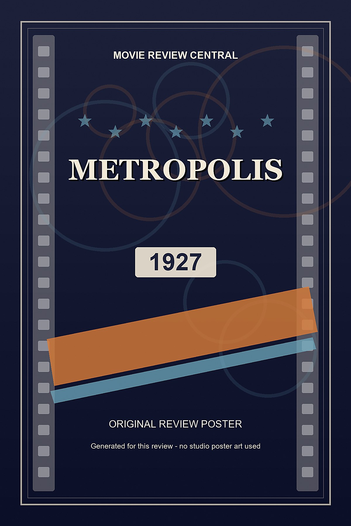 Metropolis (1927) - original review poster Metropolis (1927) - original review poster