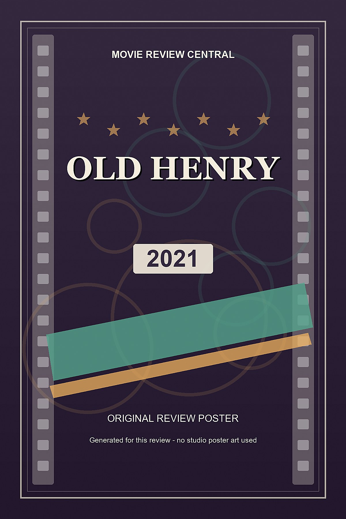 Old Henry (2021) - original review poster Old Henry (2021) - original review poster