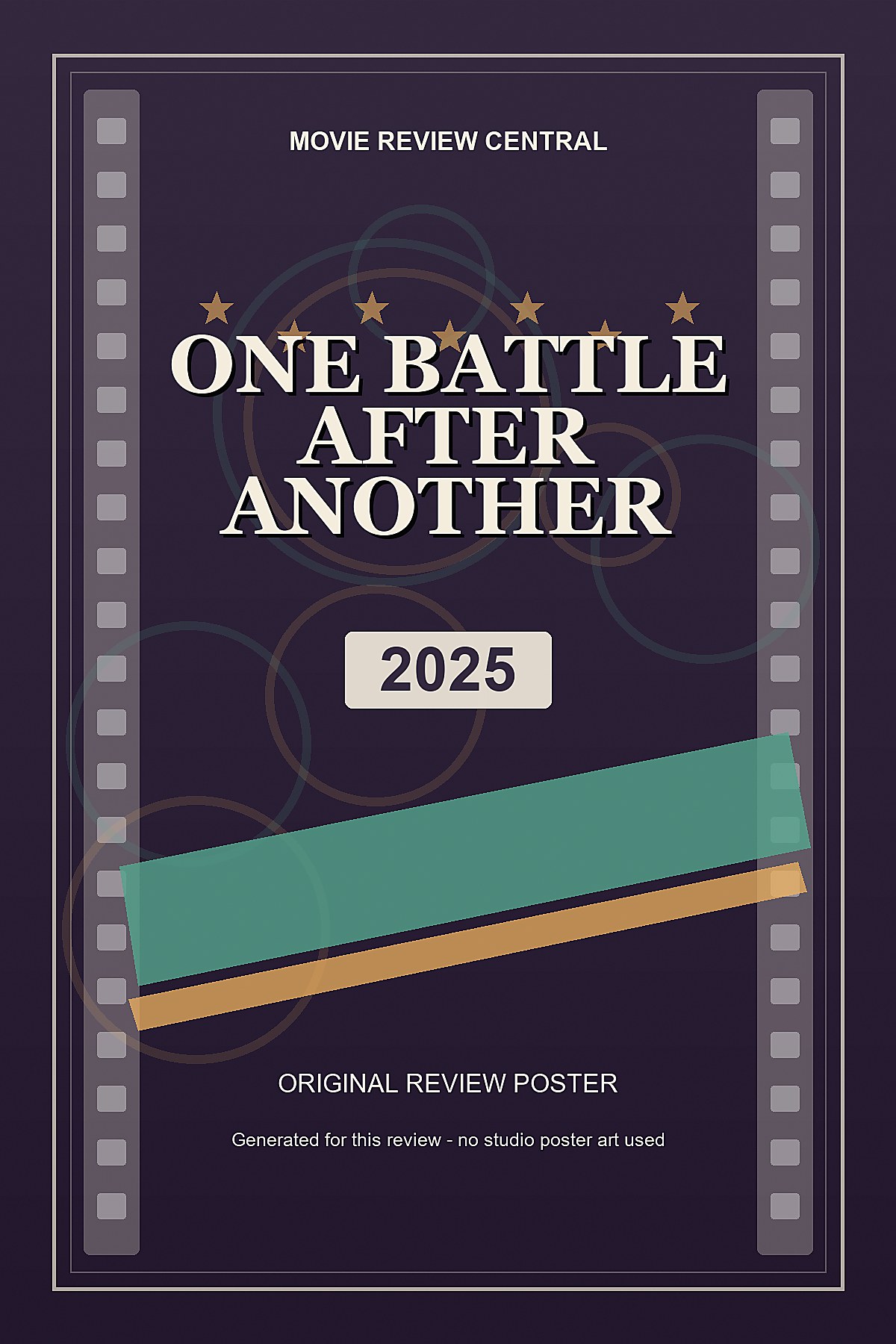 One Battle After Another (2025) - original review poster One Battle After Another (2025) - original review poster