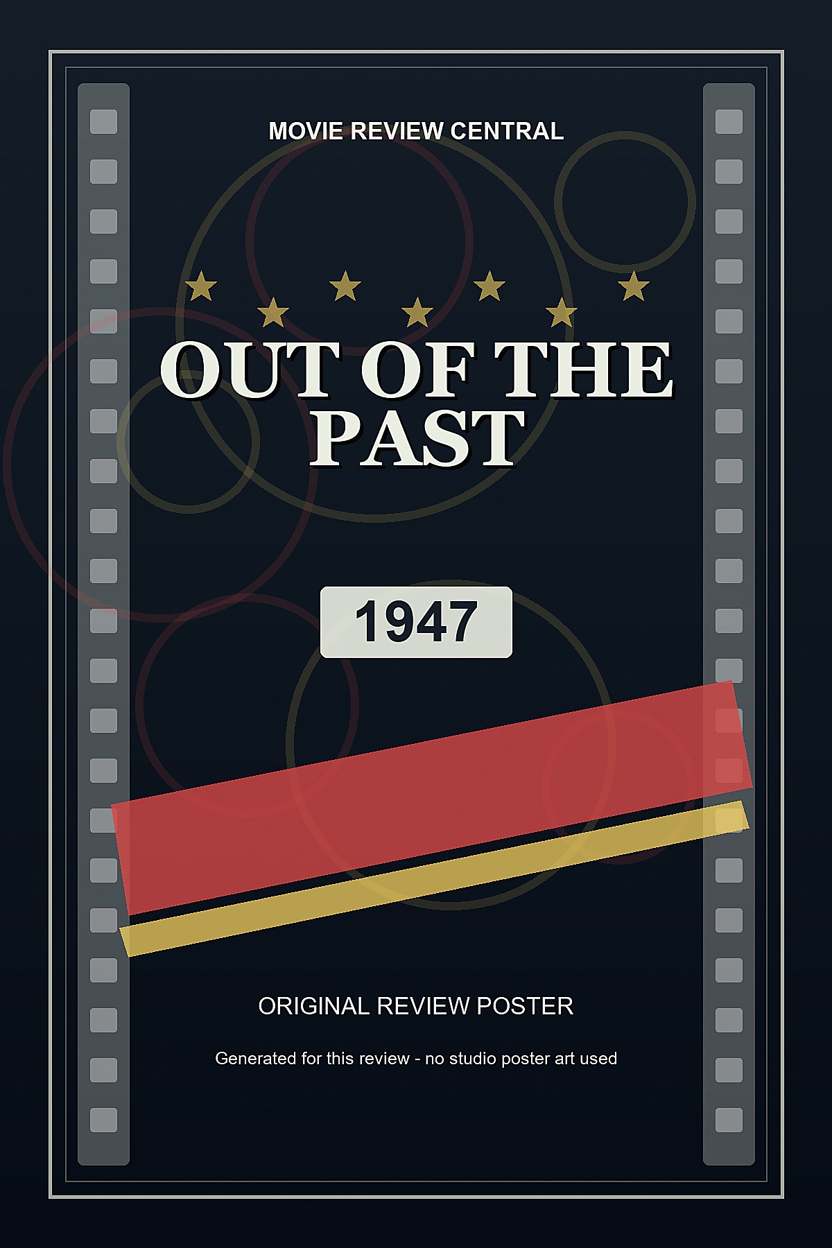 Out of the Past (1947) - original review poster Out of the Past (1947) - original review poster