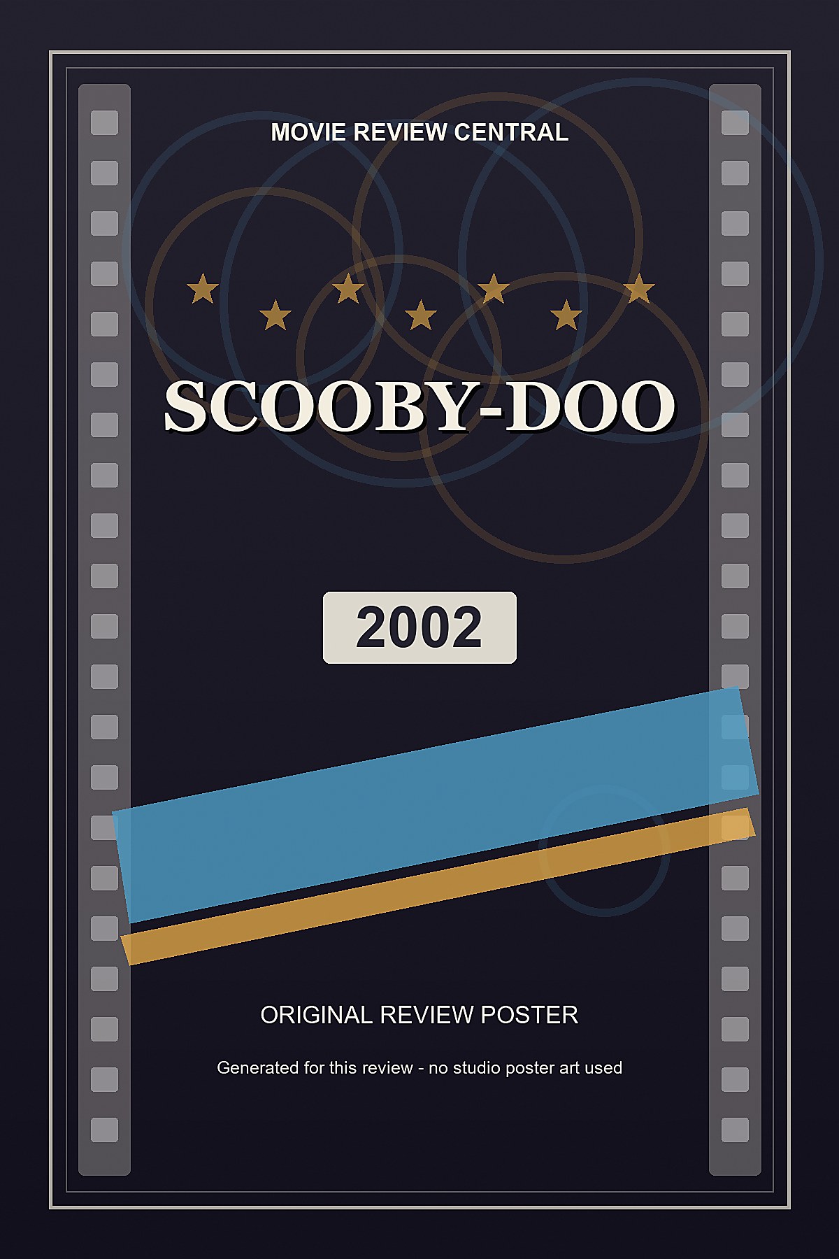 Scooby-Doo (2002) - original review poster Scooby-Doo (2002) - original review poster