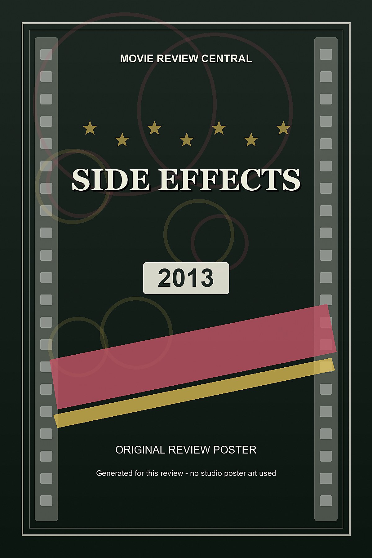 Side Effects (2013) - original review poster Side Effects (2013) - original review poster
