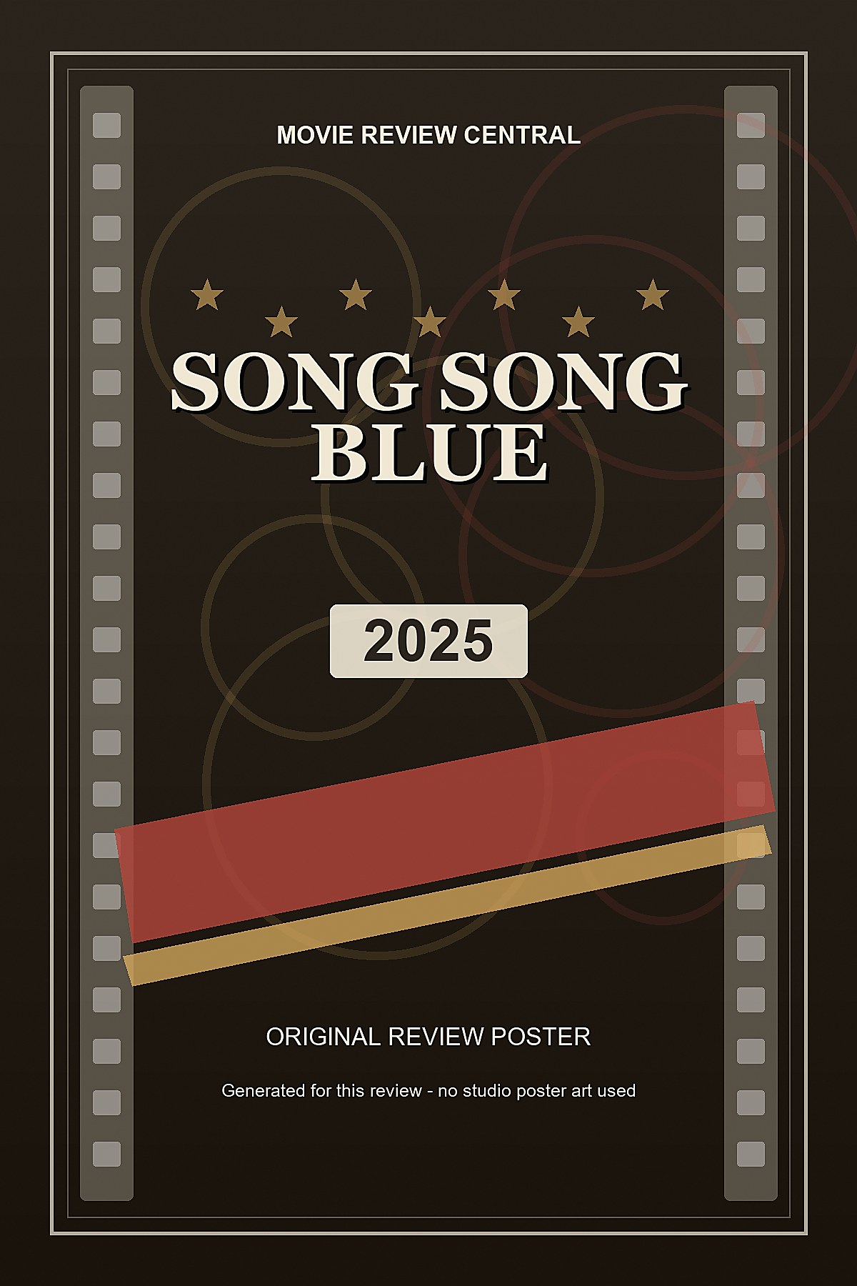Song Song Blue (2025) - original review poster Song Song Blue (2025) - original review poster