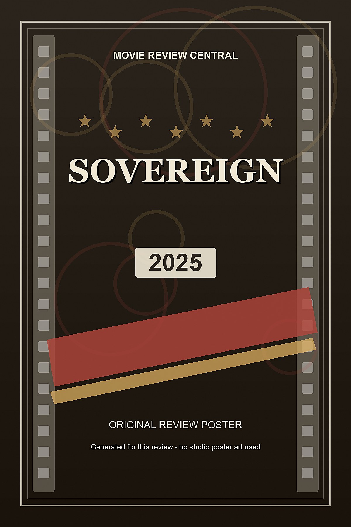 Sovereign (2025) - original review poster Sovereign (2025) - original review poster
