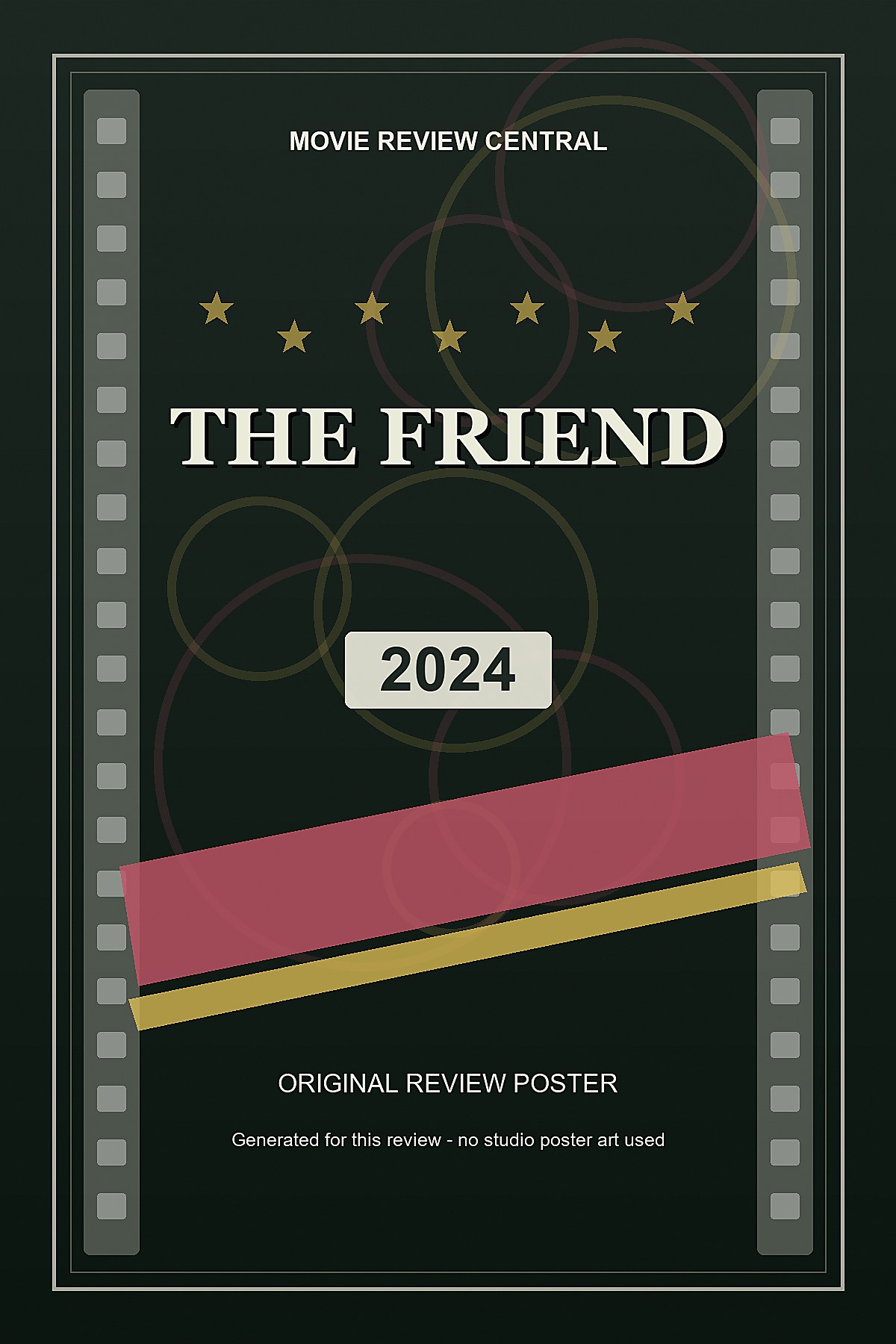 The Friend (2024) - original review poster