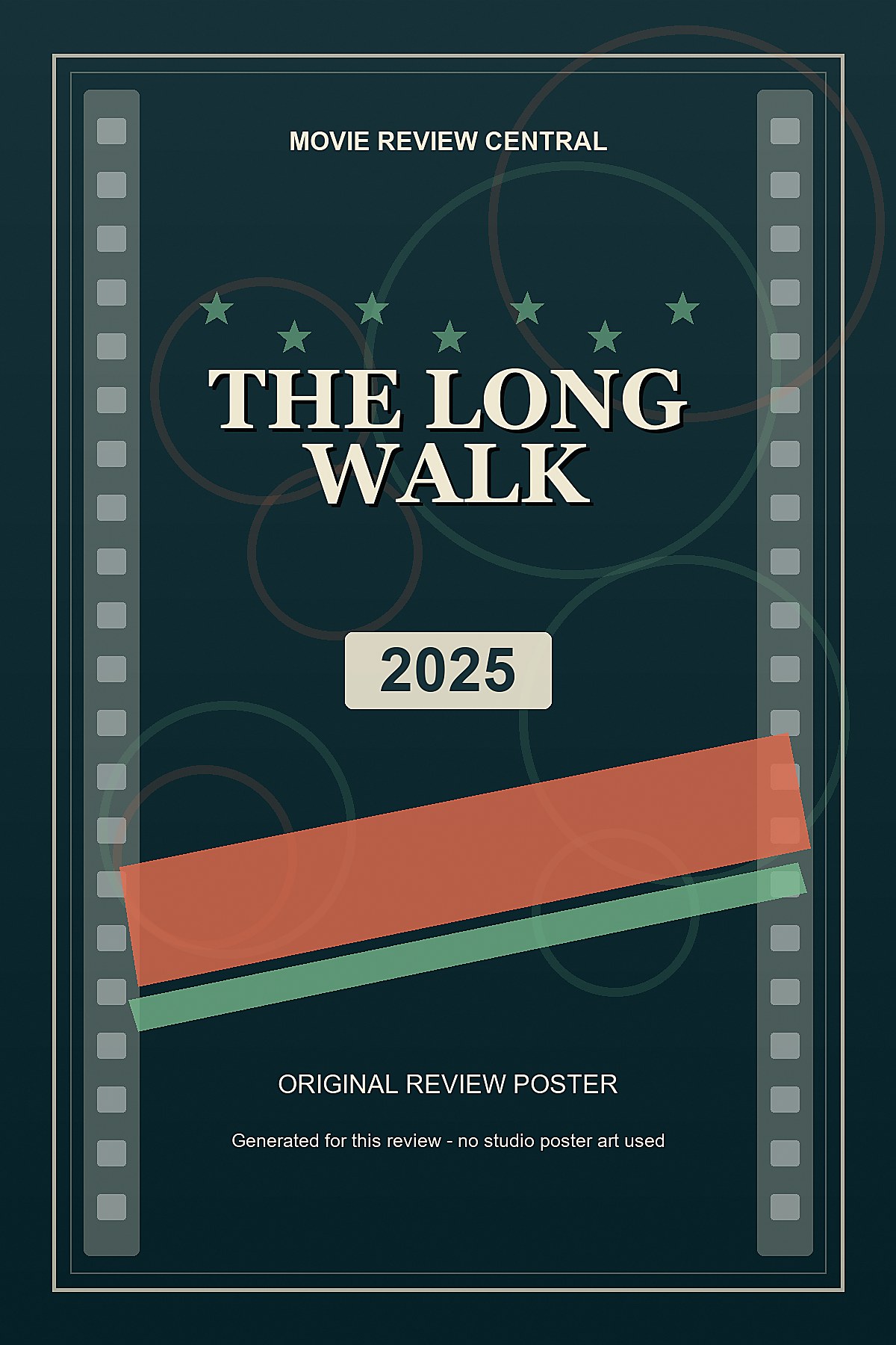 The Long Walk (2025) - original review poster The Long Walk (2025) - original review poster