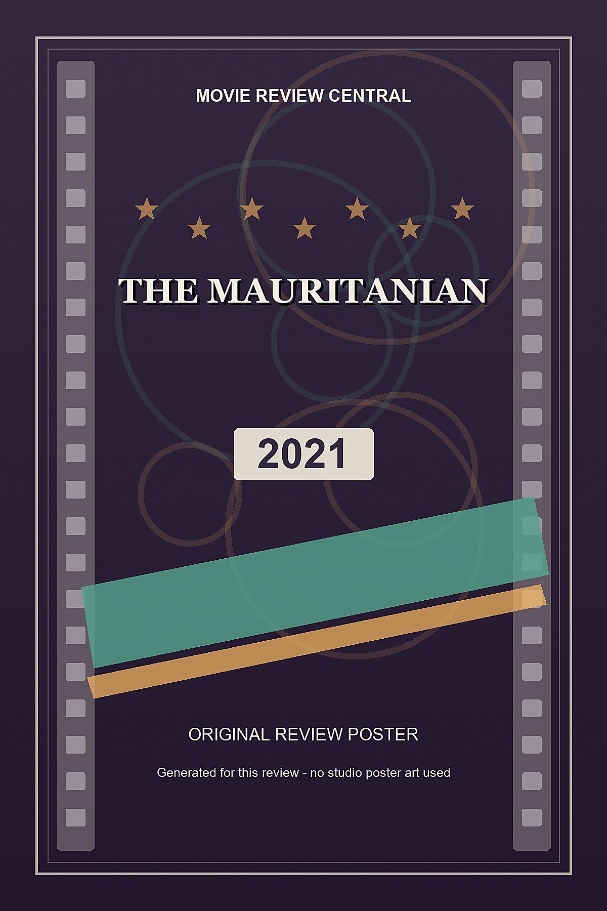 The Mauritanian (2021) - original review poster The Mauritanian (2021) - original review poster