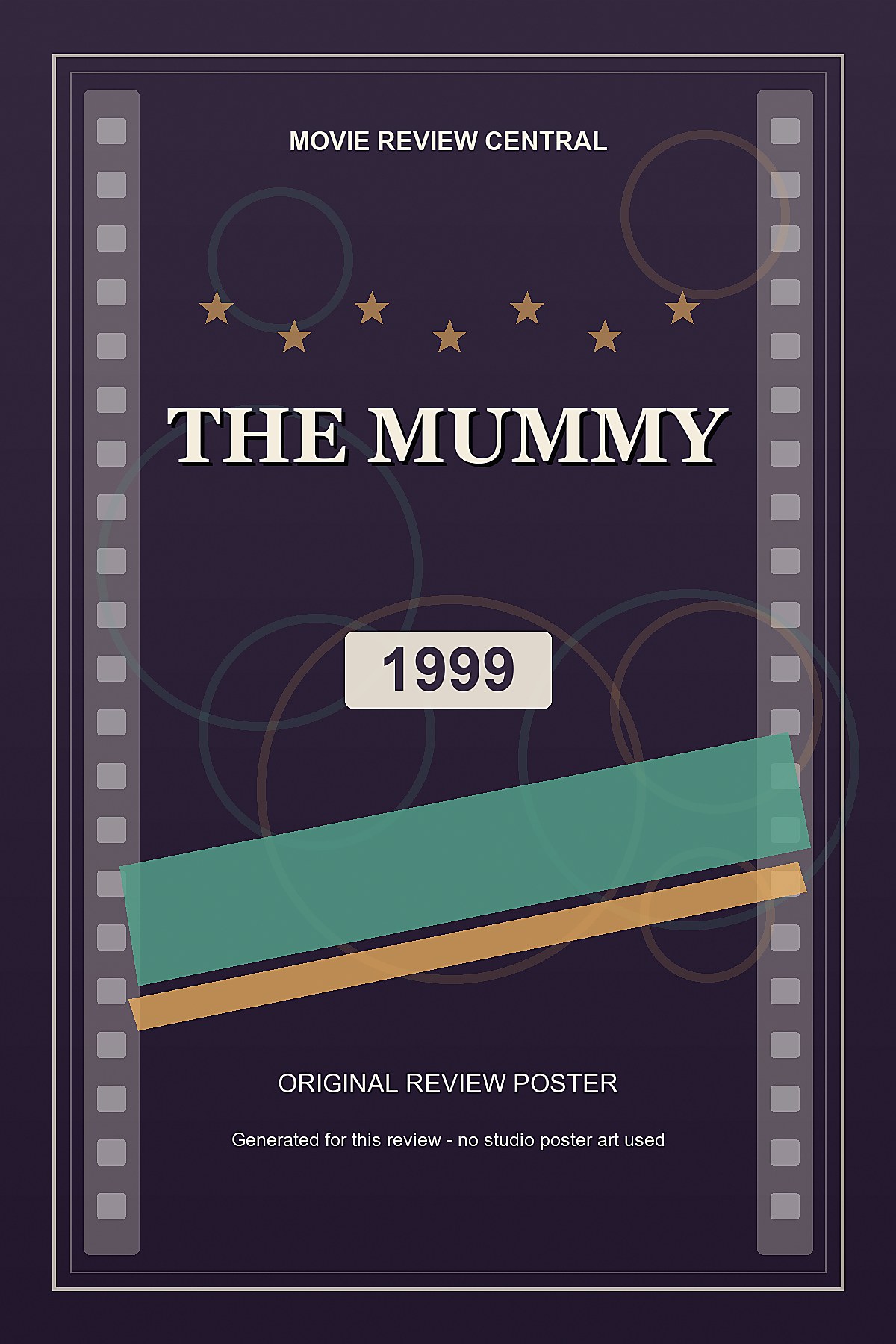 The Mummy (1999) - original review poster The Mummy (1999) - original review poster