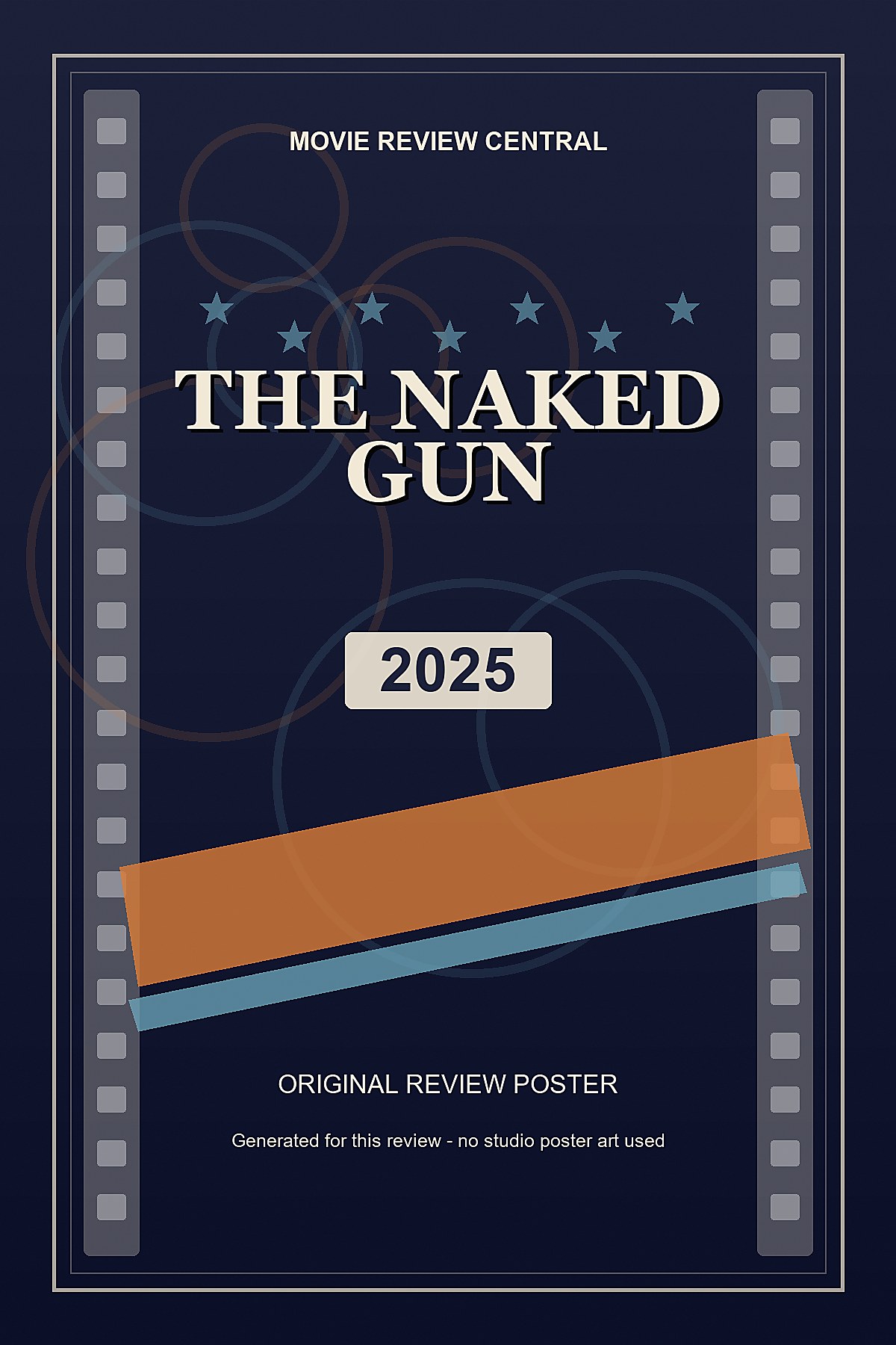 The Naked Gun (2025) - original review poster The Naked Gun (2025) - original review poster
