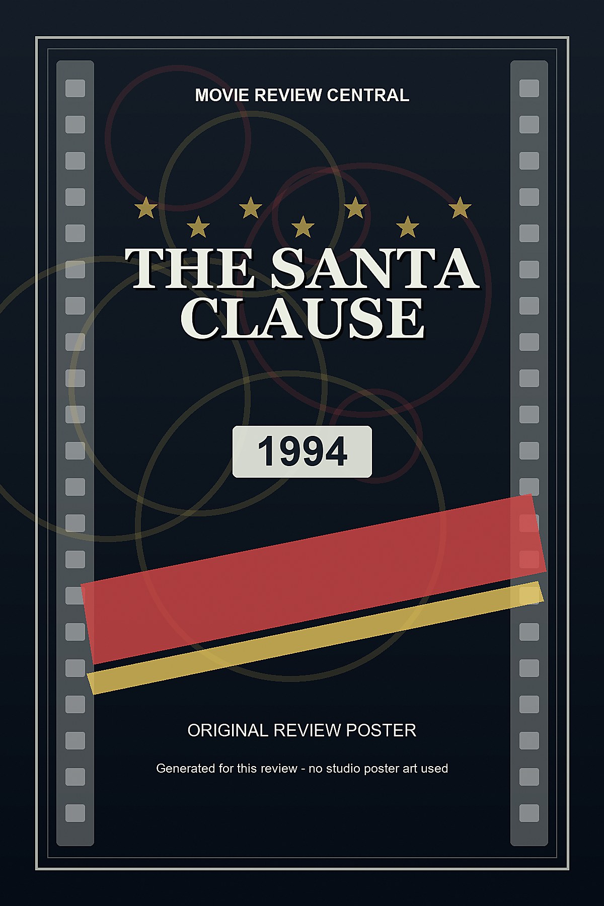 The Santa Clause (1994) - original review poster The Santa Clause (1994) - original review poster