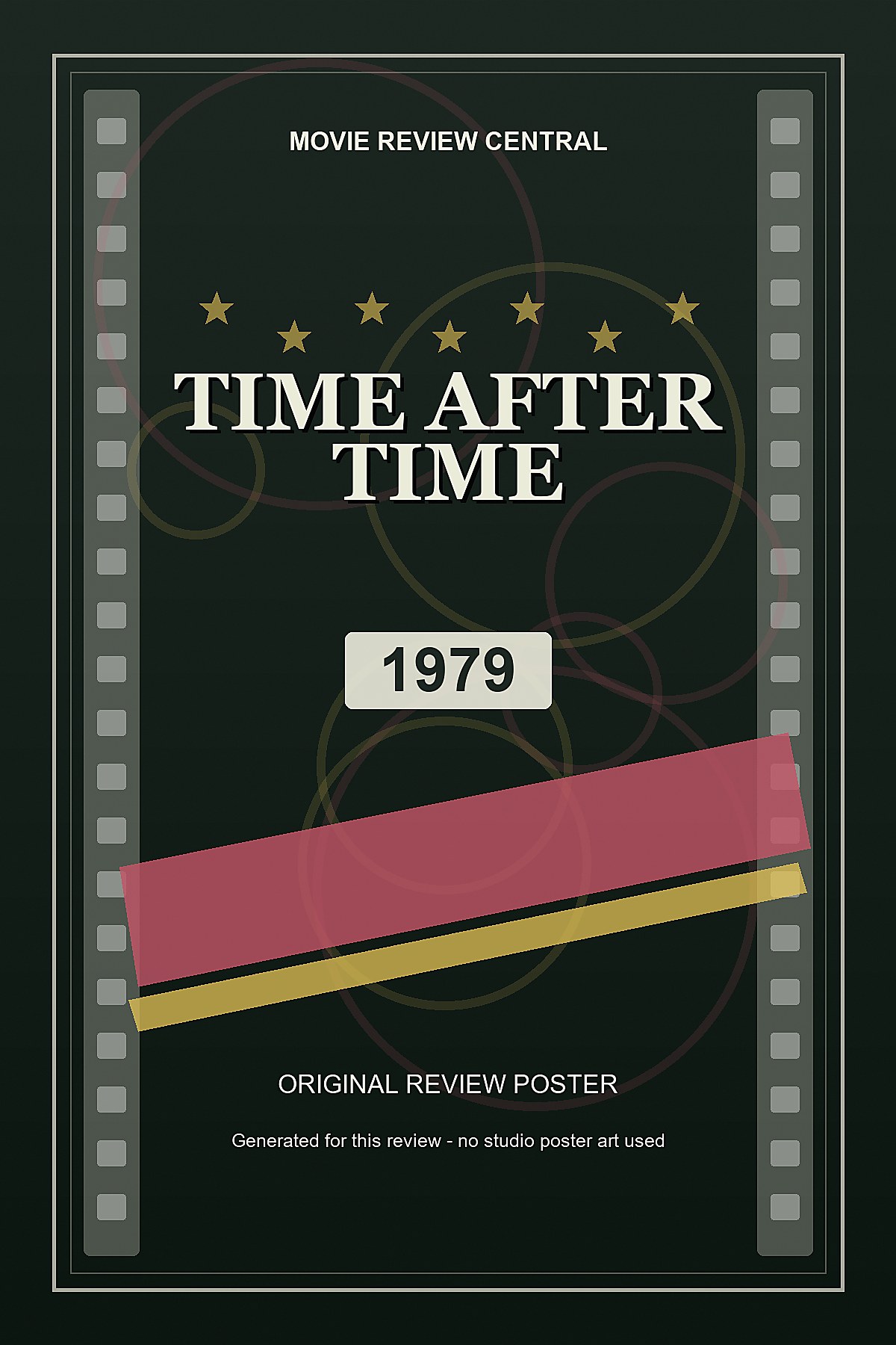 Time After Time (1979) - original review poster Time After Time (1979) - original review poster
