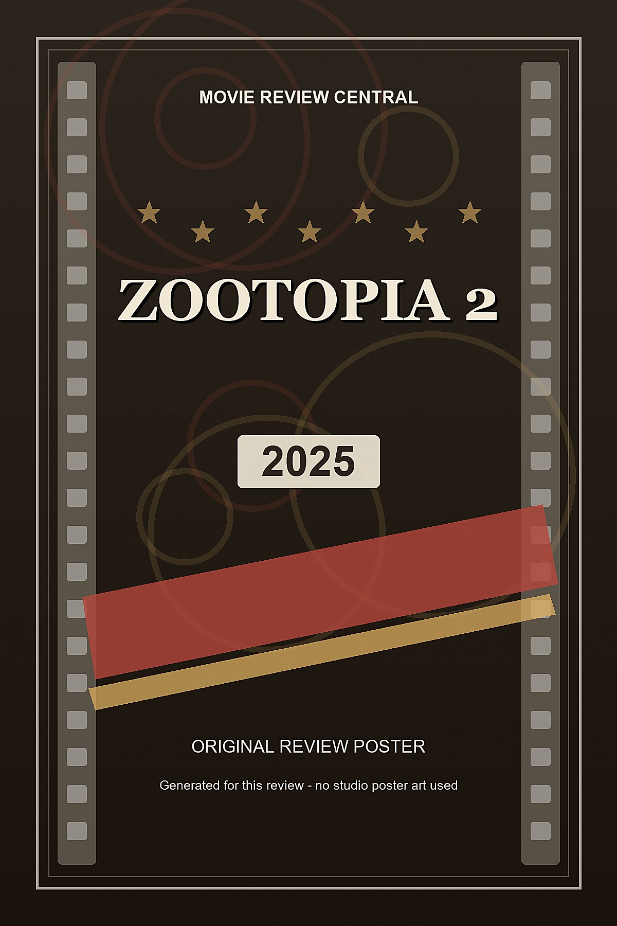 Zootopia 2 (2025) - original review poster Zootopia 2 (2025) - original review poster