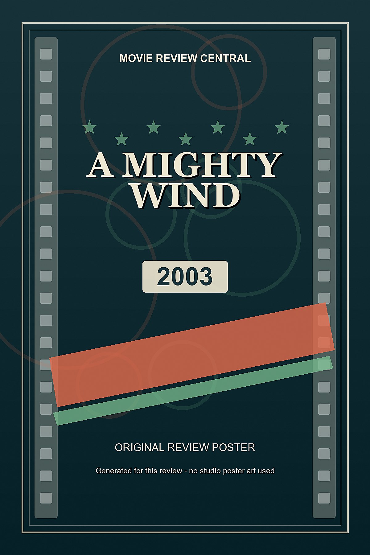 A Mighty Wind (2003) - original review poster
