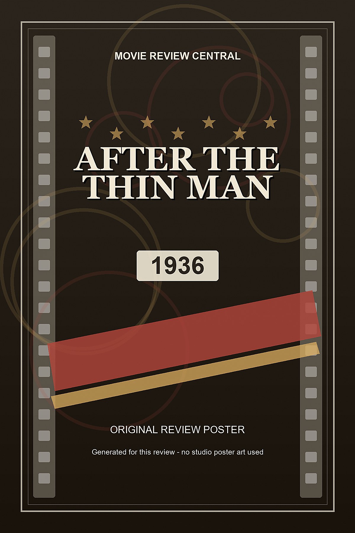 After the Thin Man (1936) - original review poster