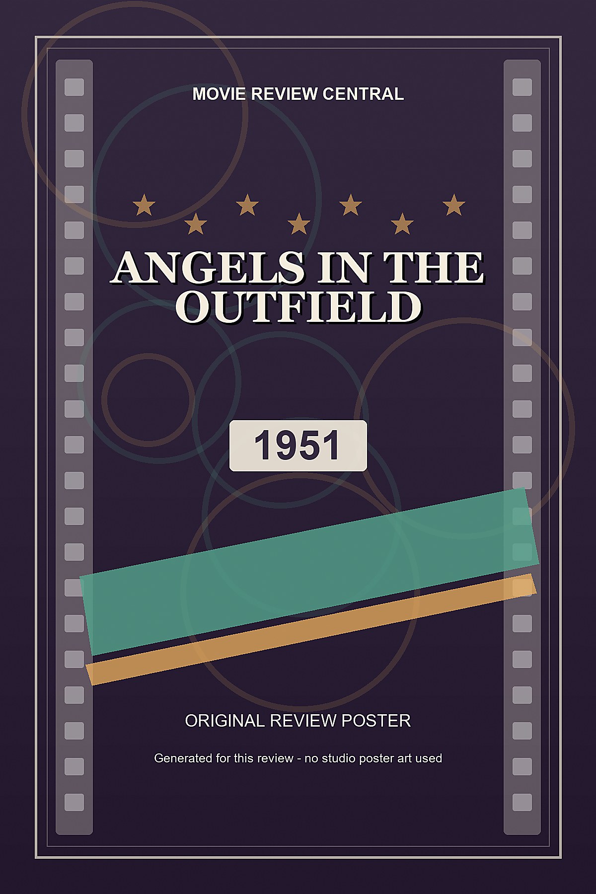 Angels in the Outfield (1951) - original review poster