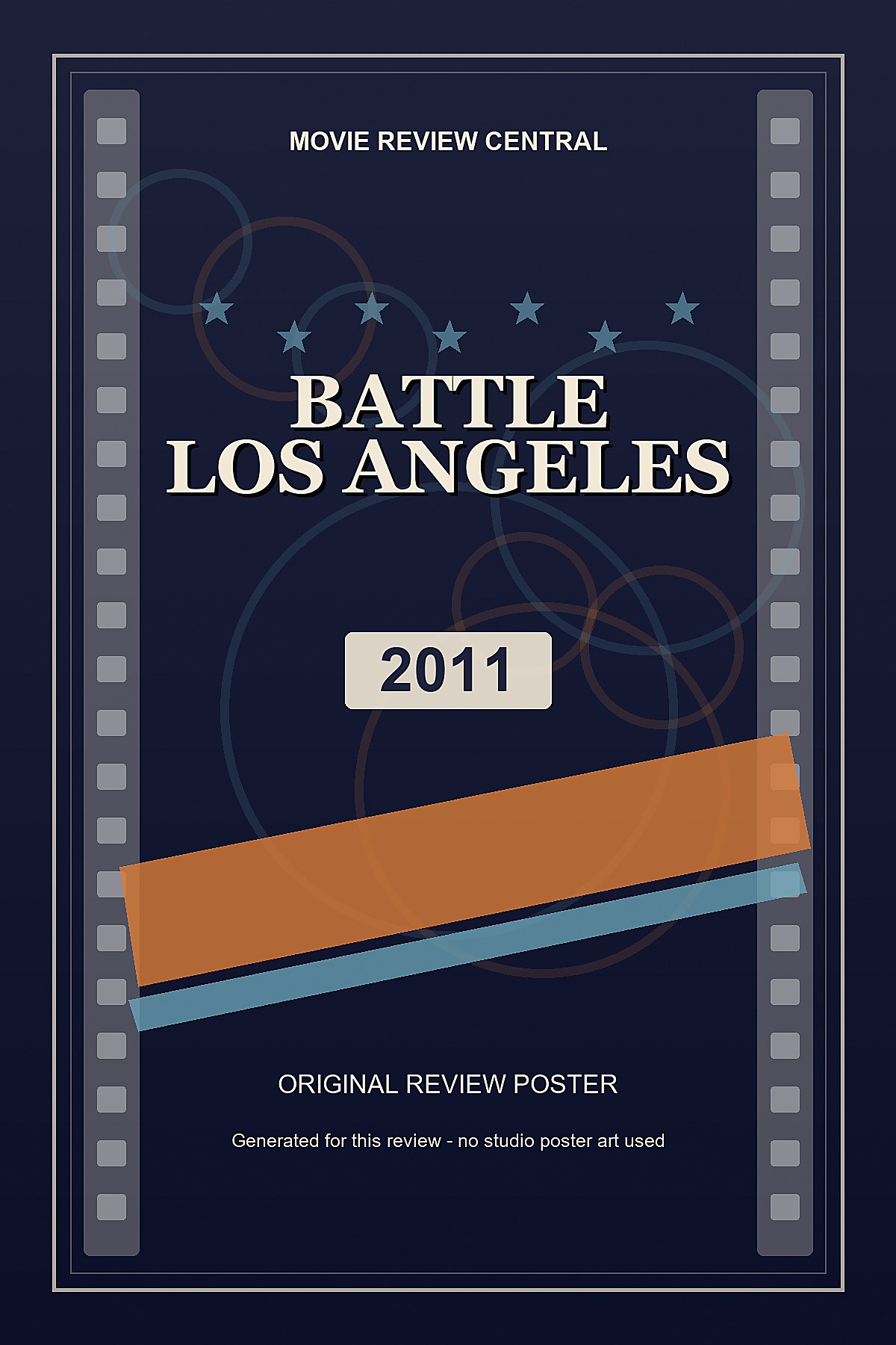 Battle: Los Angeles (2011) - original review poster Battle: Los Angeles (2011) - original review poster