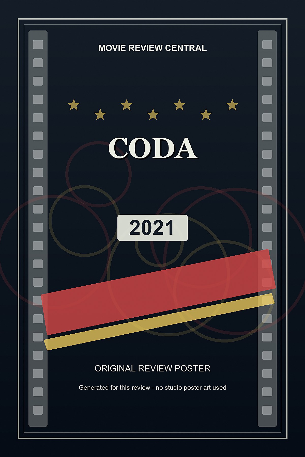CODA (2021) - original review poster CODA (2021) - original review poster
