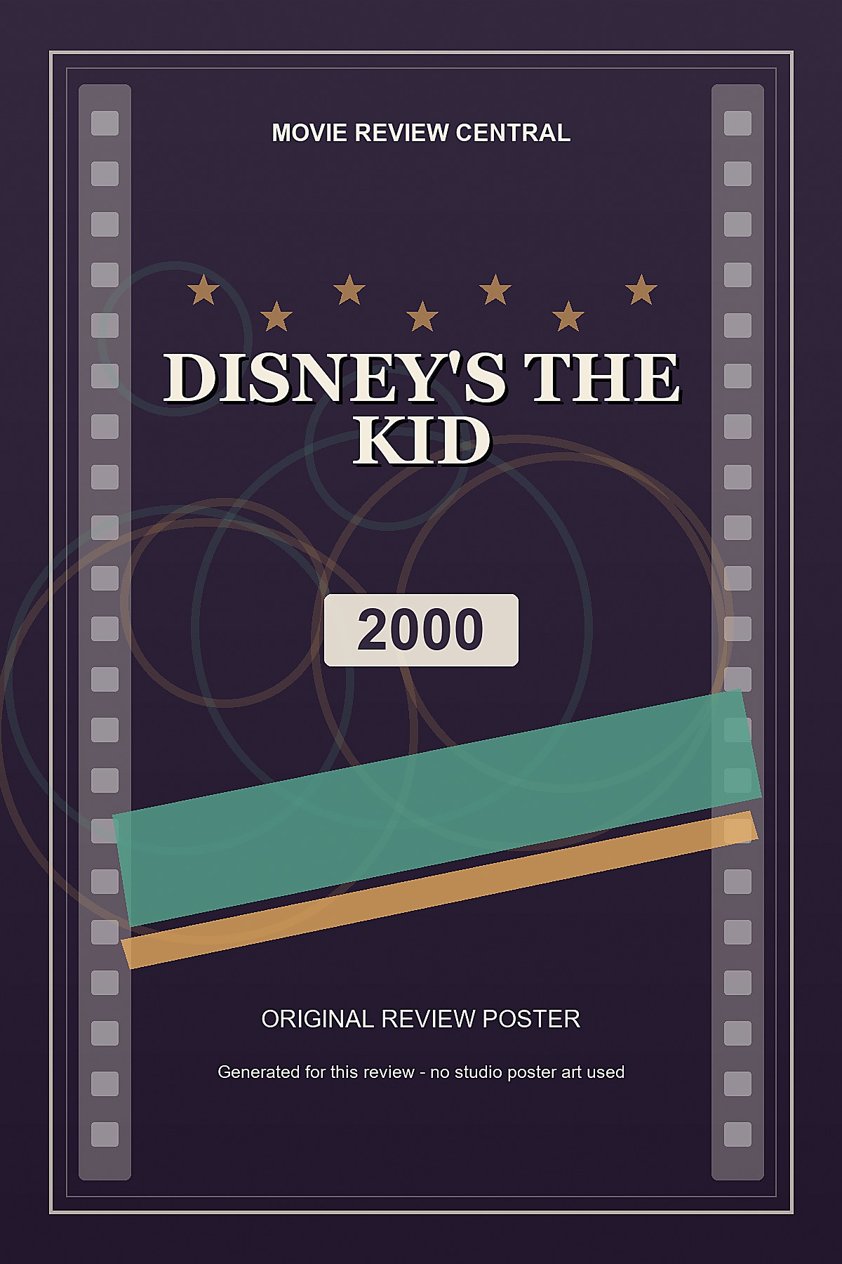 Disney's The Kid (2000) - original review poster Disney's The Kid (2000) - original review poster