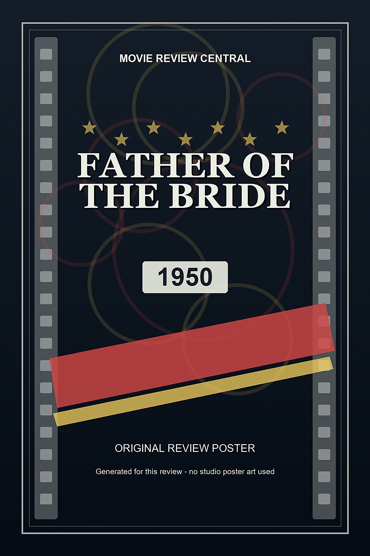 Father of the Bride (1950) - original review poster Father of the Bride (1950) - original review poster
