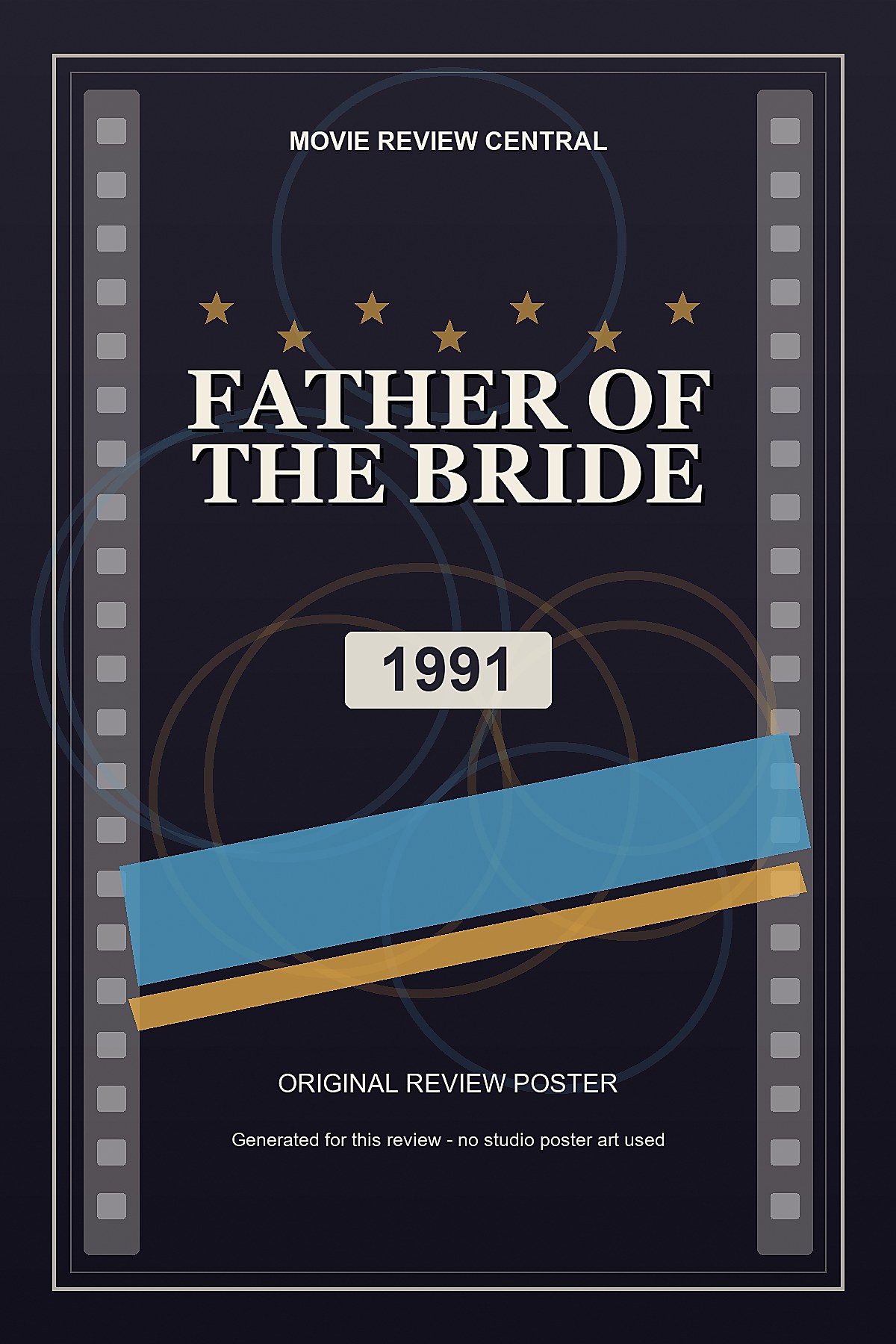 Father of the Bride (1991) - original review poster Father of the Bride (1991) - original review poster
