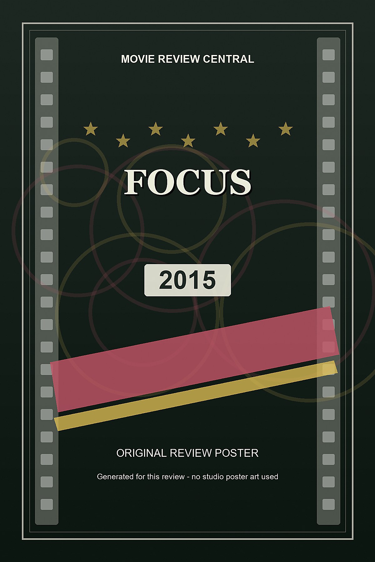 Focus (2015) - original review poster