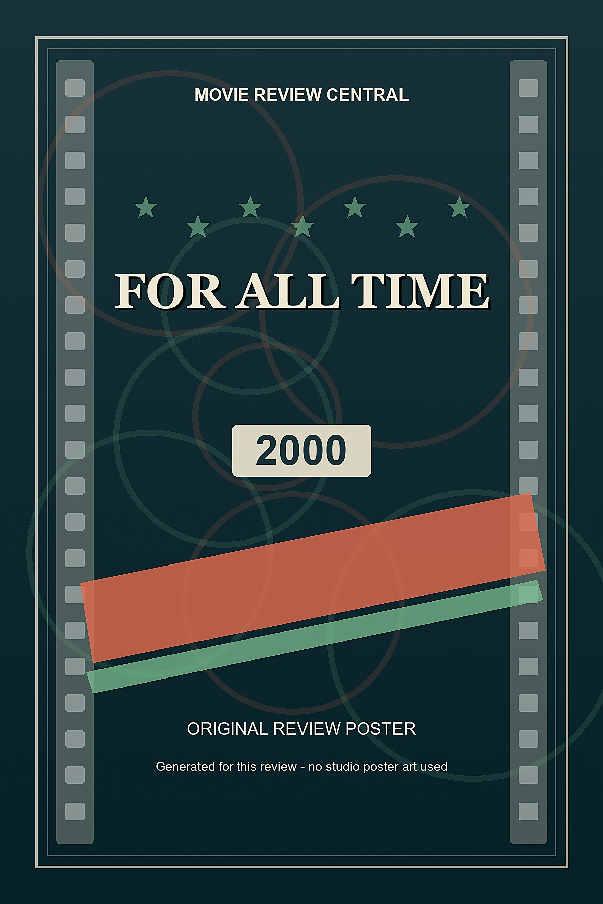 For All Time (2000) - original review poster