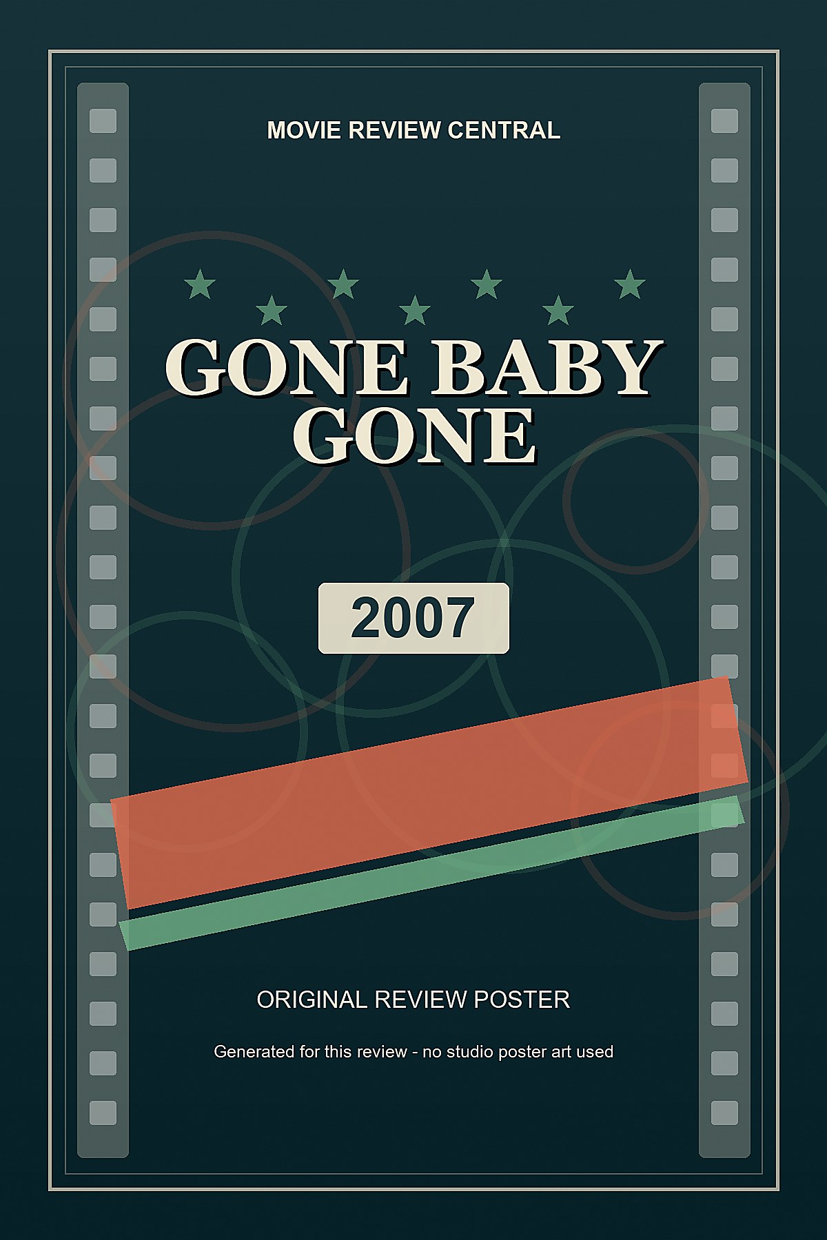 Gone Baby Gone (2007) - original review poster