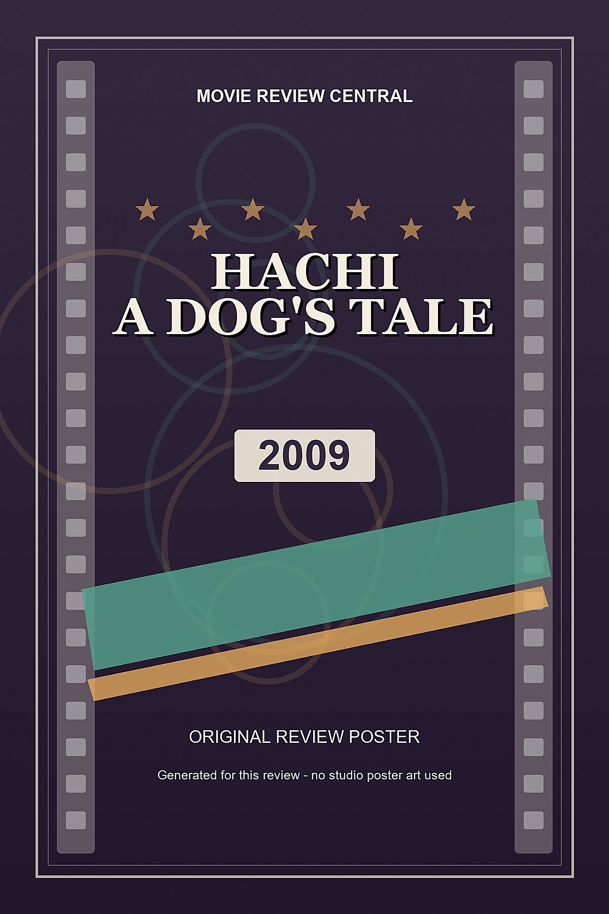 Hachi: A Dog's Tale (2009) - original review poster